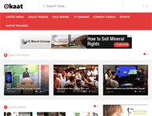 Tablet Screenshot of okaat.com